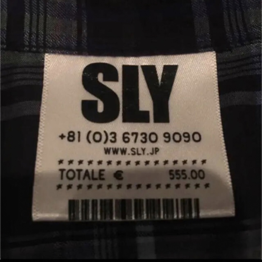 SLY(スライ)の【SLY】チェックシャツワンピース レディースのワンピース(ミニワンピース)の商品写真