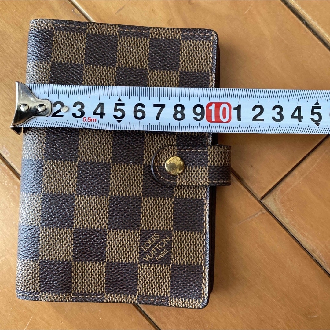 LOUIS VUITTON(ルイヴィトン)の【美品】ルイヴィトン モノグラム 手帳カバー　ダミエ メンズのファッション小物(手帳)の商品写真