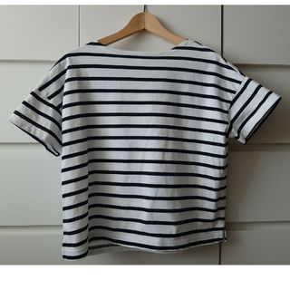 ムジルシリョウヒン(MUJI (無印良品))の無印良品　半袖ボーダーTシャツ(Tシャツ(半袖/袖なし))