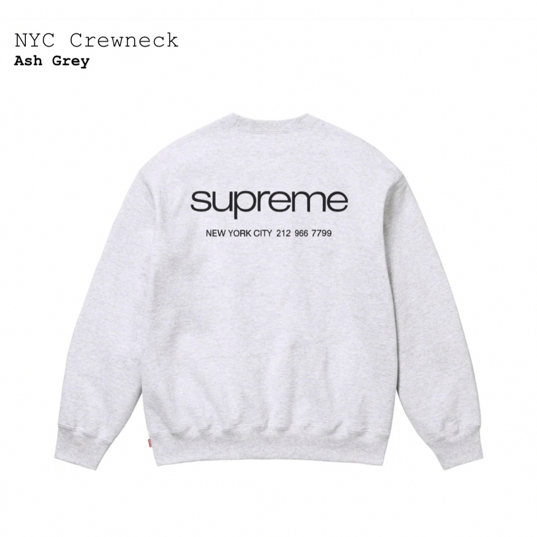 サイズはLですsupreme スウェット トレーナー NYCモデル - スウェット