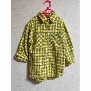 ザラキッズ(ZARA KIDS)のザラキッズ　シャツ　ジャケット　千鳥柄(ジャケット/上着)