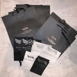 ブルガリ(BVLGARI)の非売品！ベイコート倶楽部　会員制高級ホテル　ショップ袋＆ランドリー袋　まとめ売り(ショップ袋)