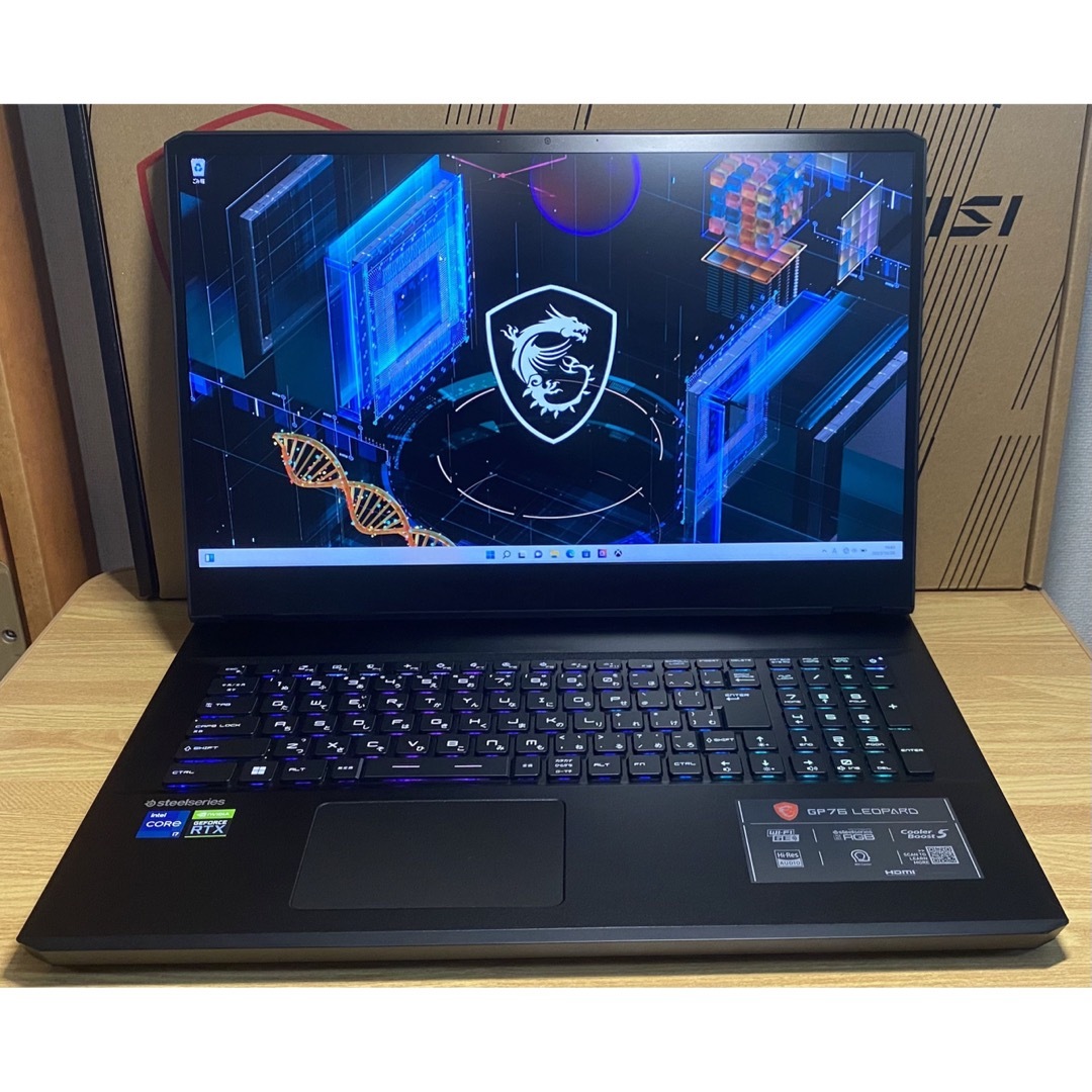 MSI ゲーミング　ハイスペック　Corei7-11800 RTX3070 ①