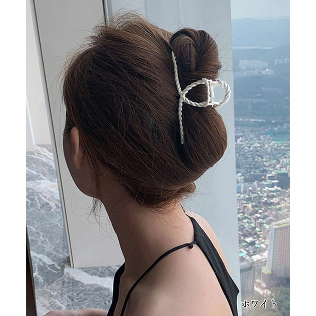 ◇バンスクリップ 韓国風 ヘアクリップ まとめ髪 ヘアアクセサリー レディースのヘアアクセサリー(バレッタ/ヘアクリップ)の商品写真