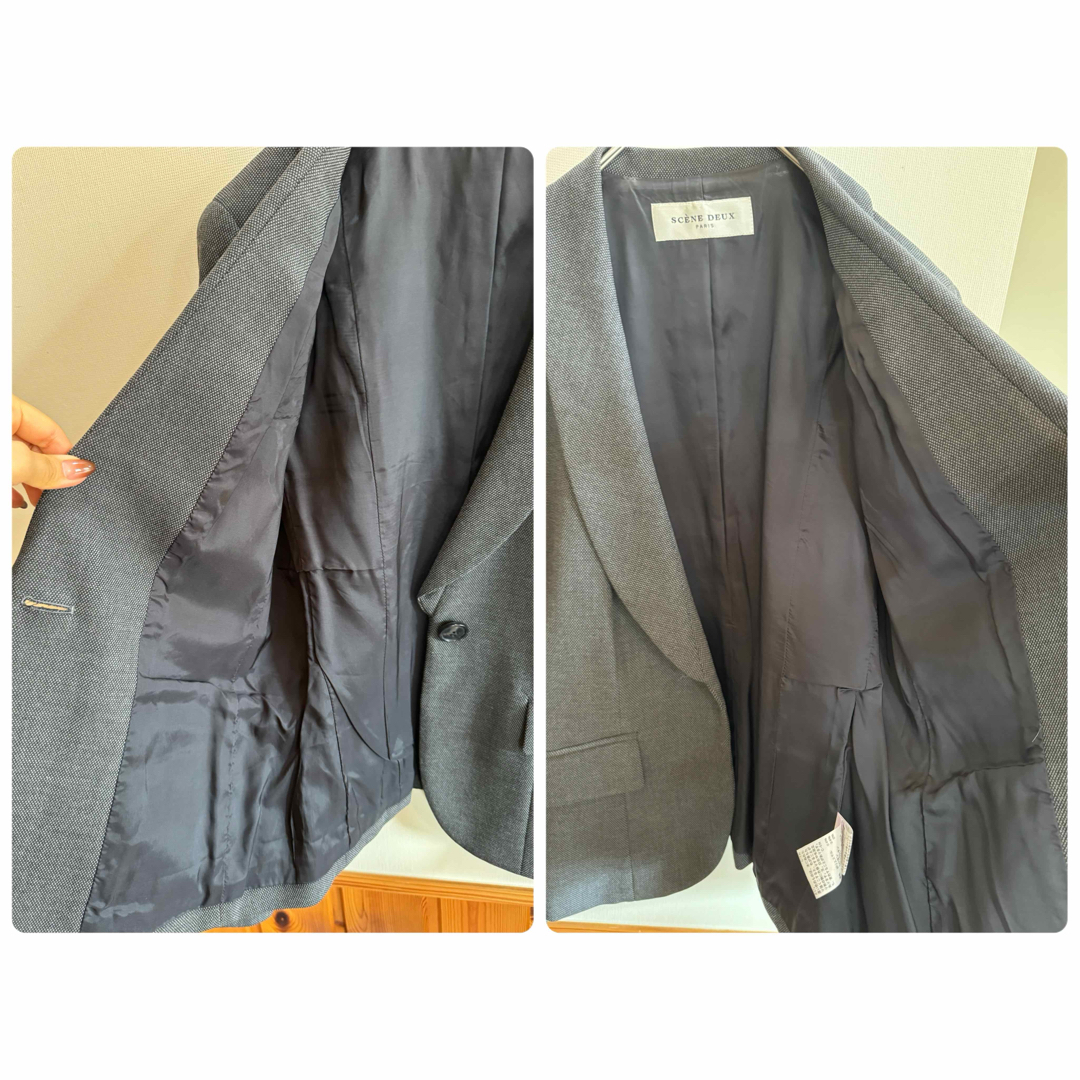 SCENE DEUX  パンツスーツ　セットアップ　フォーマル レディースのフォーマル/ドレス(スーツ)の商品写真