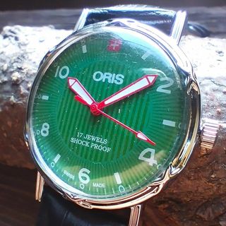 オリス(ORIS)の●美品！●オリス■ORIS 手巻き機械式ヴィンテージメンズ腕時計アンティーク即納(腕時計(アナログ))