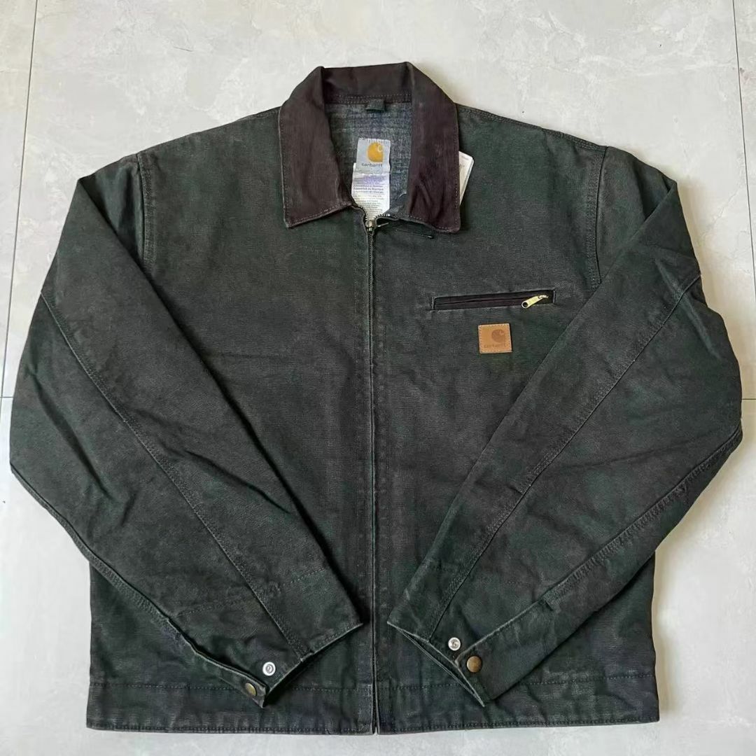 Carhartt デトロイトジャケット　企業ロゴ　J97 PTL XL