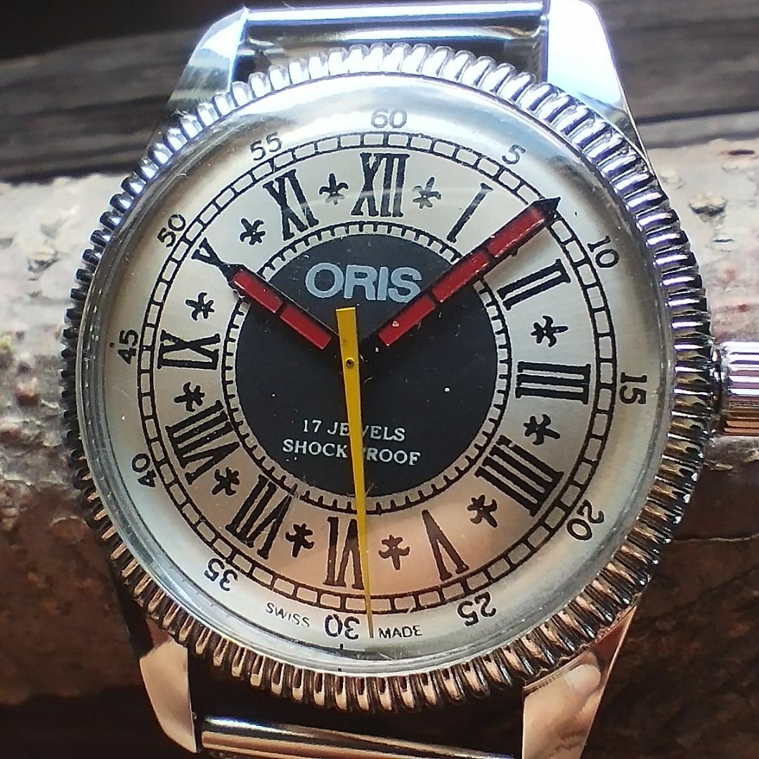 ORIS(オリス)の●美品！●オリス■ORIS 手巻き機械式ヴィンテージメンズ腕時計アンティーク即納 メンズの時計(腕時計(アナログ))の商品写真