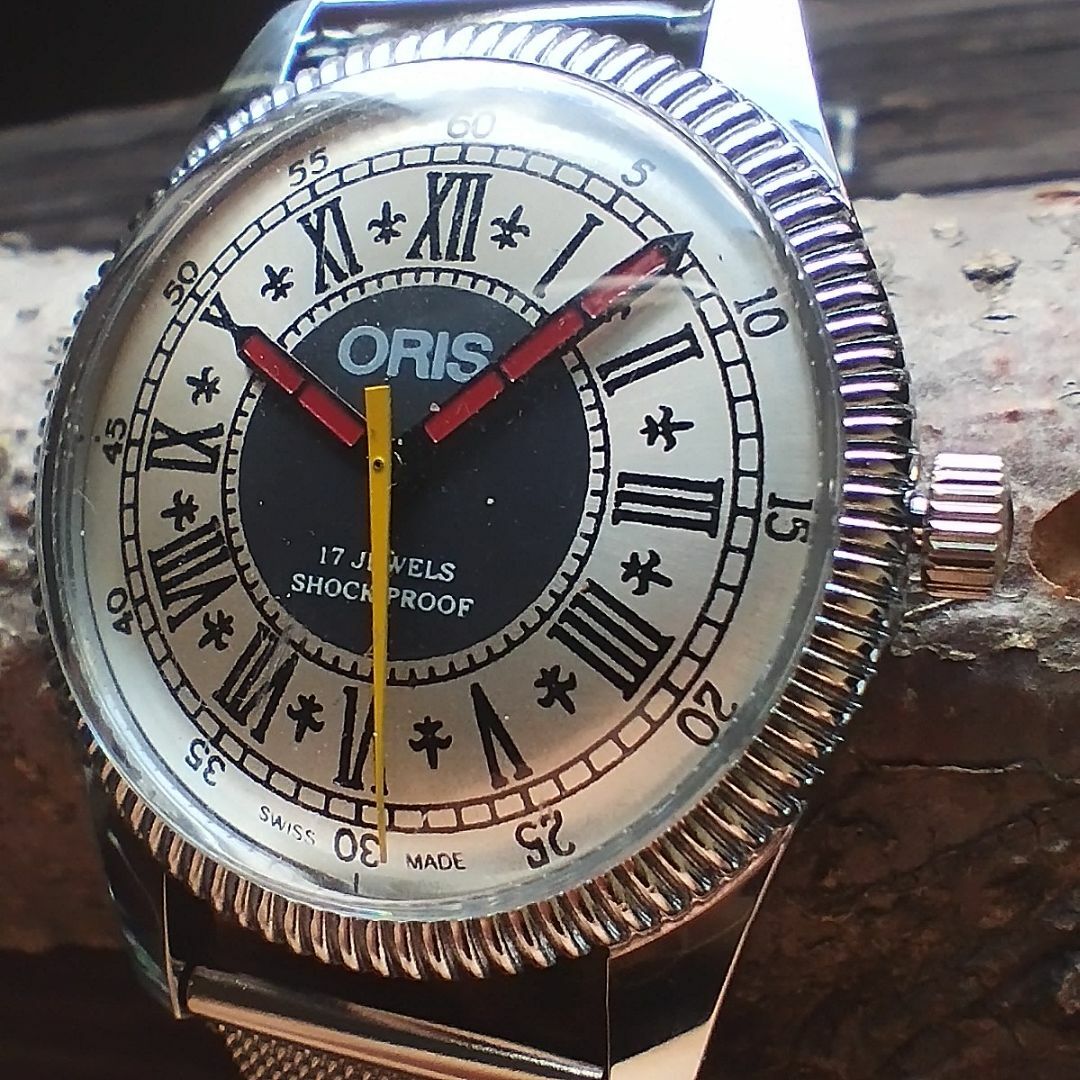 ORIS(オリス)の●美品！●オリス■ORIS 手巻き機械式ヴィンテージメンズ腕時計アンティーク即納 メンズの時計(腕時計(アナログ))の商品写真