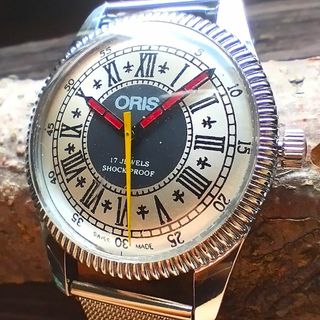 オリス(ORIS)の●美品！●オリス■ORIS 手巻き機械式ヴィンテージメンズ腕時計アンティーク即納(腕時計(アナログ))