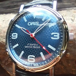 オリス(ORIS)の●美品！●オリス■ORIS 手巻き機械式ヴィンテージメンズ腕時計アンティーク即納(腕時計(アナログ))