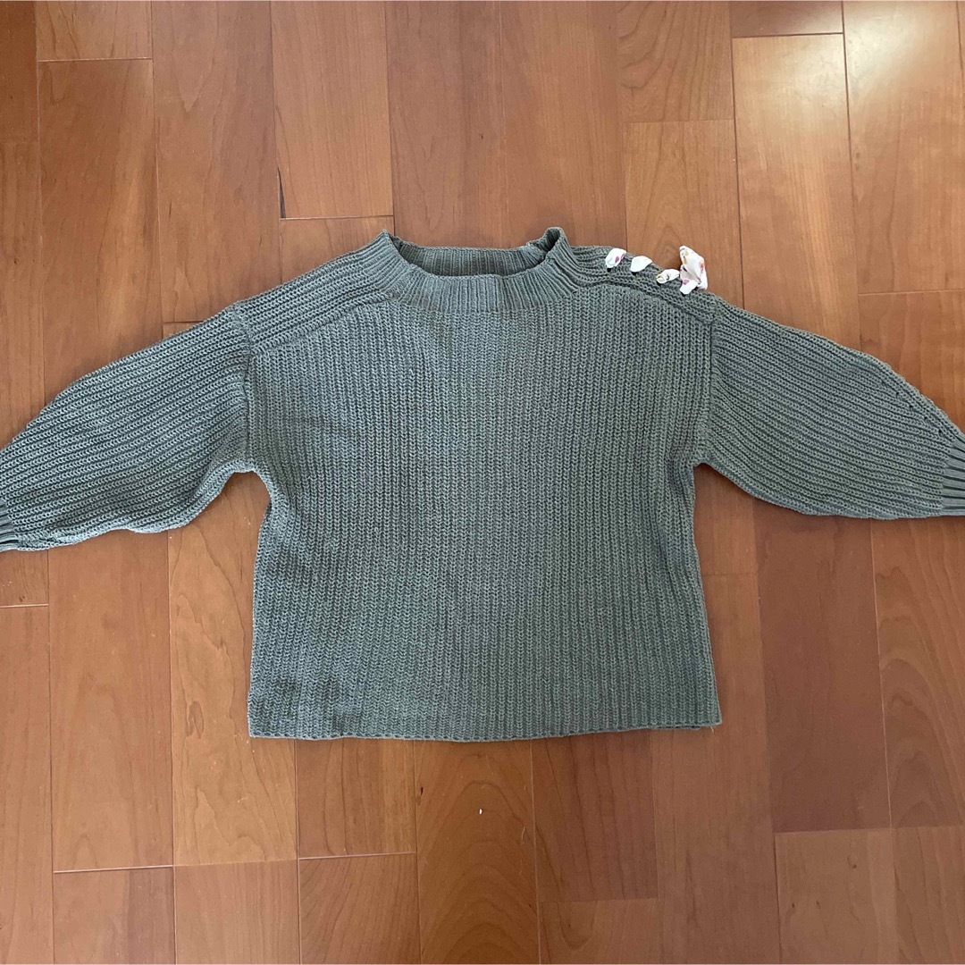 ZARA(ザラ)のZARA ニットセーター キッズ/ベビー/マタニティのキッズ服女の子用(90cm~)(ニット)の商品写真