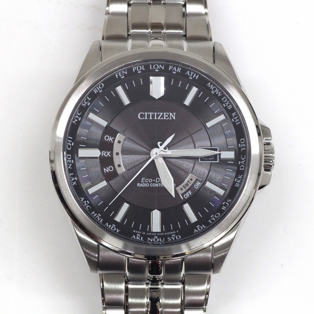 $$ CITIZEN シチズン Eco-Drive パーフェックスマルチ3000 H145-S073545 クロネコヤマト勤続25周年記念 電波ソーラー 腕時計
