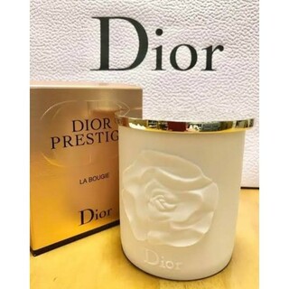 ディオール(Dior)のDIOR ディオール プレステージ キャンドル ノベルティ(アロマ/キャンドル)