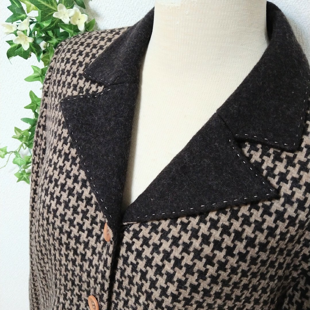 羊毛100％　極暖　ジャケット レディースのジャケット/アウター(テーラードジャケット)の商品写真