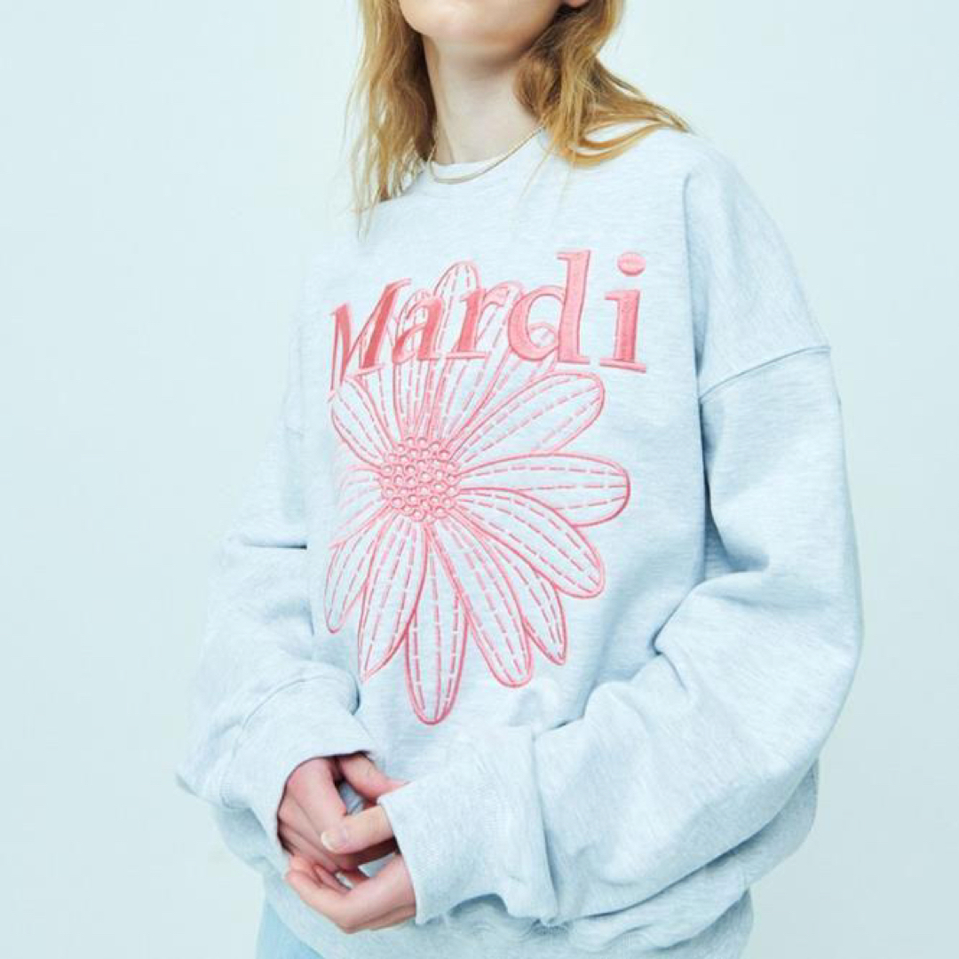 【正規品】 Mardi Mercredi マルディメクルディ刺繍スウェット最新作