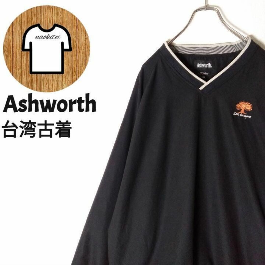 【Ashworth ナイロンジャケット 4XL ラグラン 台湾製 A498 | フリマアプリ ラクマ