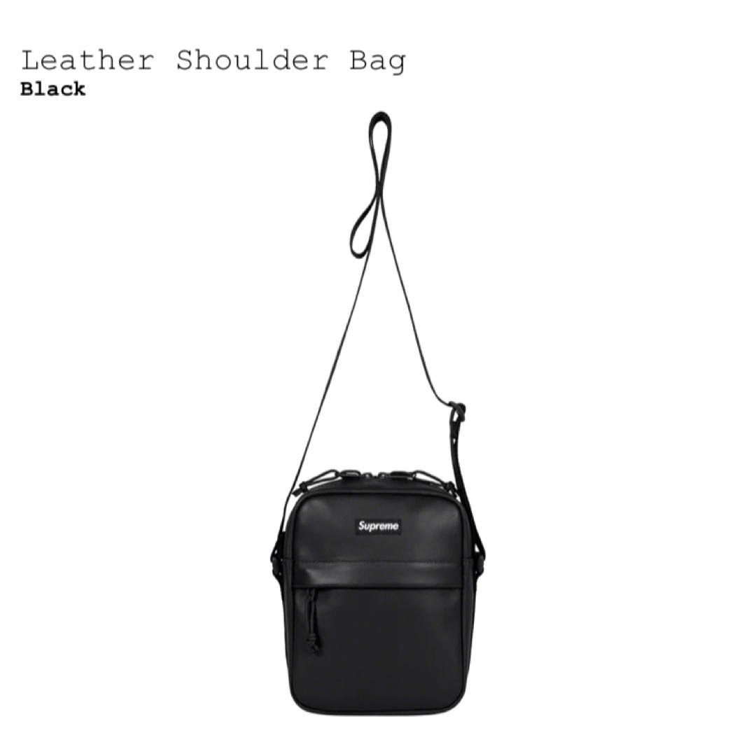 SUPREME - Leather Shoulder Bag