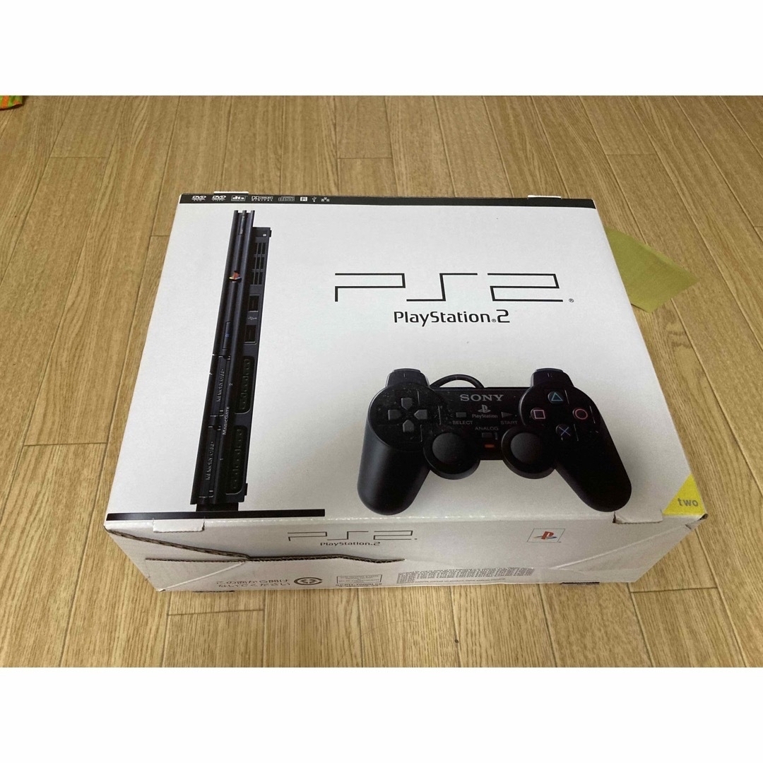 家庭用ゲーム機本体【PS2】プレイステーション2(付属品セット)