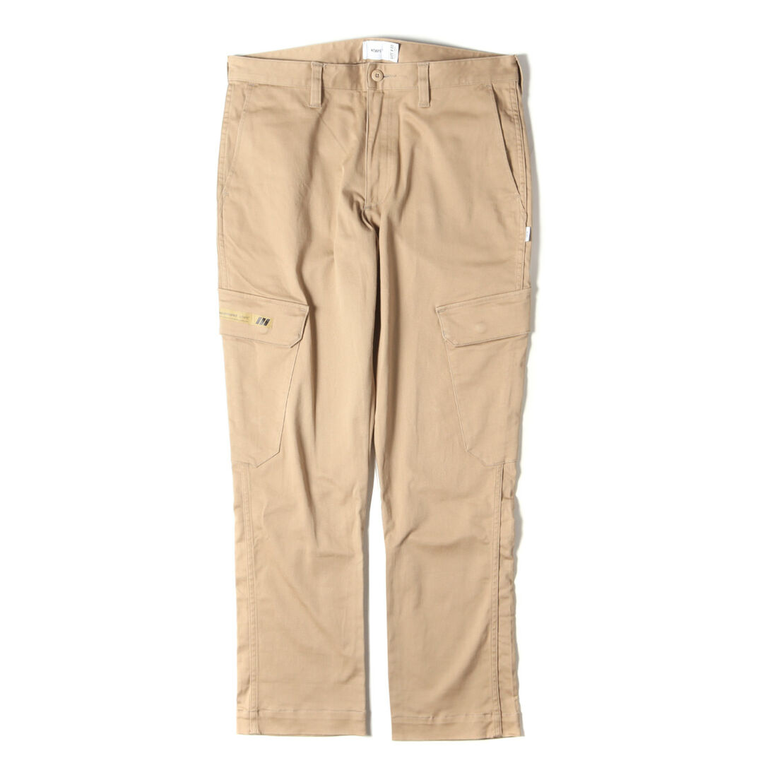 WTAPS ダブルタップス パンツ サイズ:L 21AW ジャングル ストレッチ スキニー ミリタリー カーゴ パンツ JUNGLE SKINNY  ベージュ ボトムス ズボン 【メンズ】【中古】【美品】 | フリマアプリ ラクマ