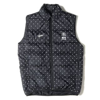 STUSSY - STUSSY ステューシー ダウン ベスト サイズ:M ドット柄