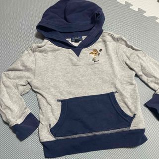 ポロラルフローレン(POLO RALPH LAUREN)の4T 110 フード付きトレーナー(Tシャツ/カットソー)