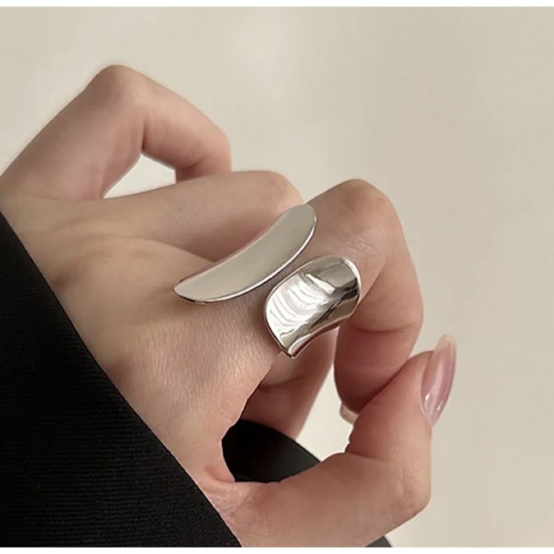 シルバー カフリング cuff ringの通販 by チャコ's shop|ラクマ
