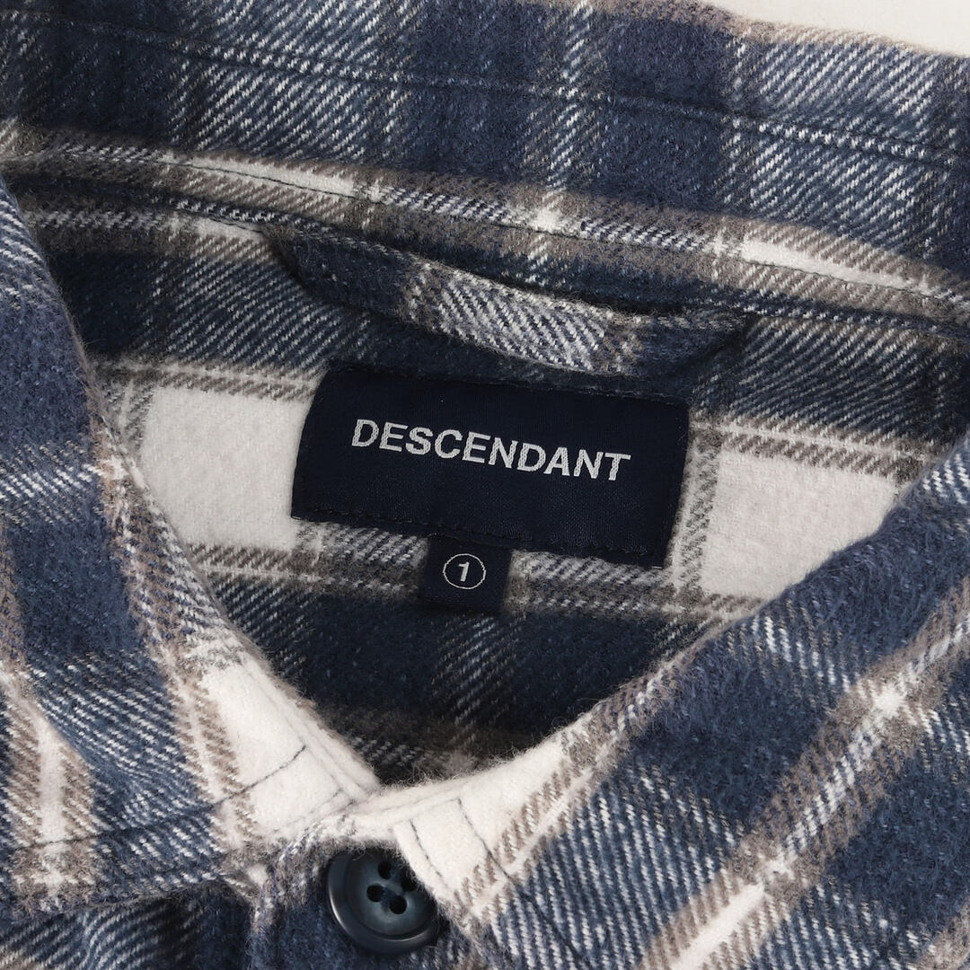 DESCENDANT ディセンダント シャツ サイズ:3 20SS ワンポイント刺繍 レーヨン 半袖 シャツ KENNEDYS RAYON SS SHIRT STANDARD ブラック 黒 トップス カジュアルシャツ  【メンズ】