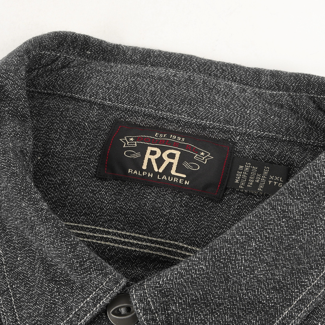 RRL - RRL ダブルアールエル ラルフローレン シャツ サイズ:XXL ごま塩