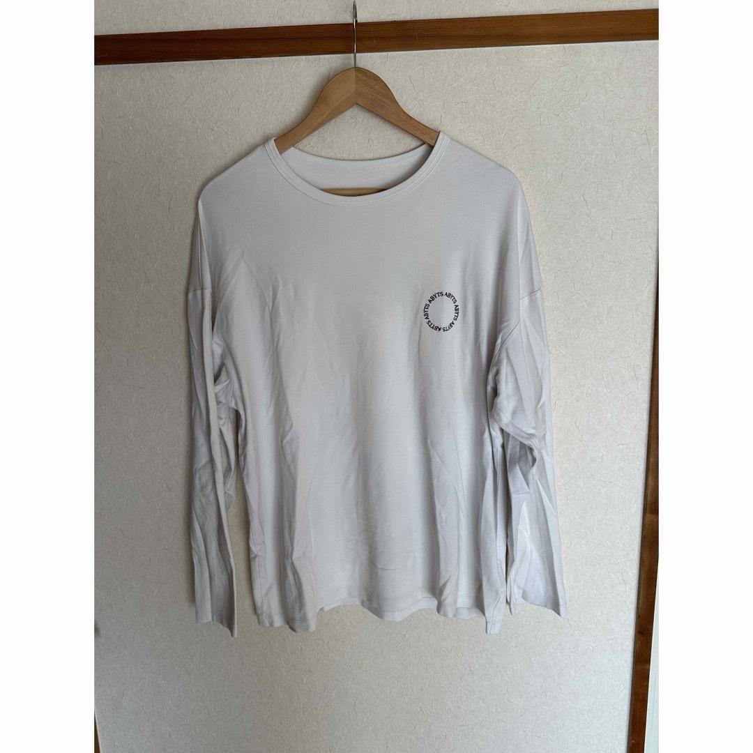 Abyts circle logo long Tシャツ