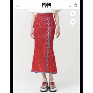 パメオポーズ(PAMEO POSE)のMacau Lace Skirt パメオポーズ(ロングスカート)