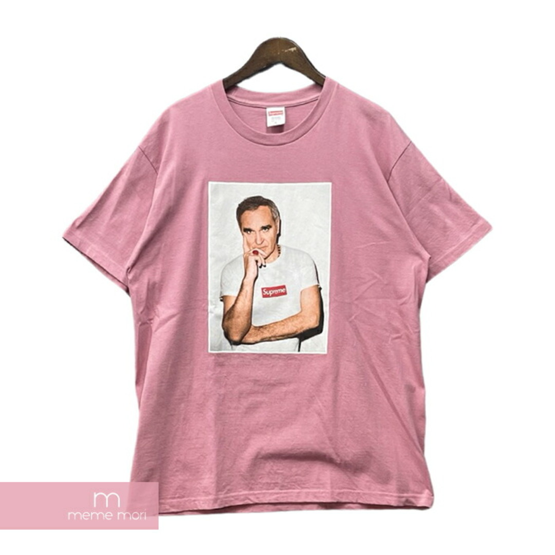 Supreme 2016SS Morrissey Tee Rose シュプリーム モリッシーTシャツ ローズ 半袖カットソー フォトプリント ピンク サイズXL【231022】【-B】【me04】