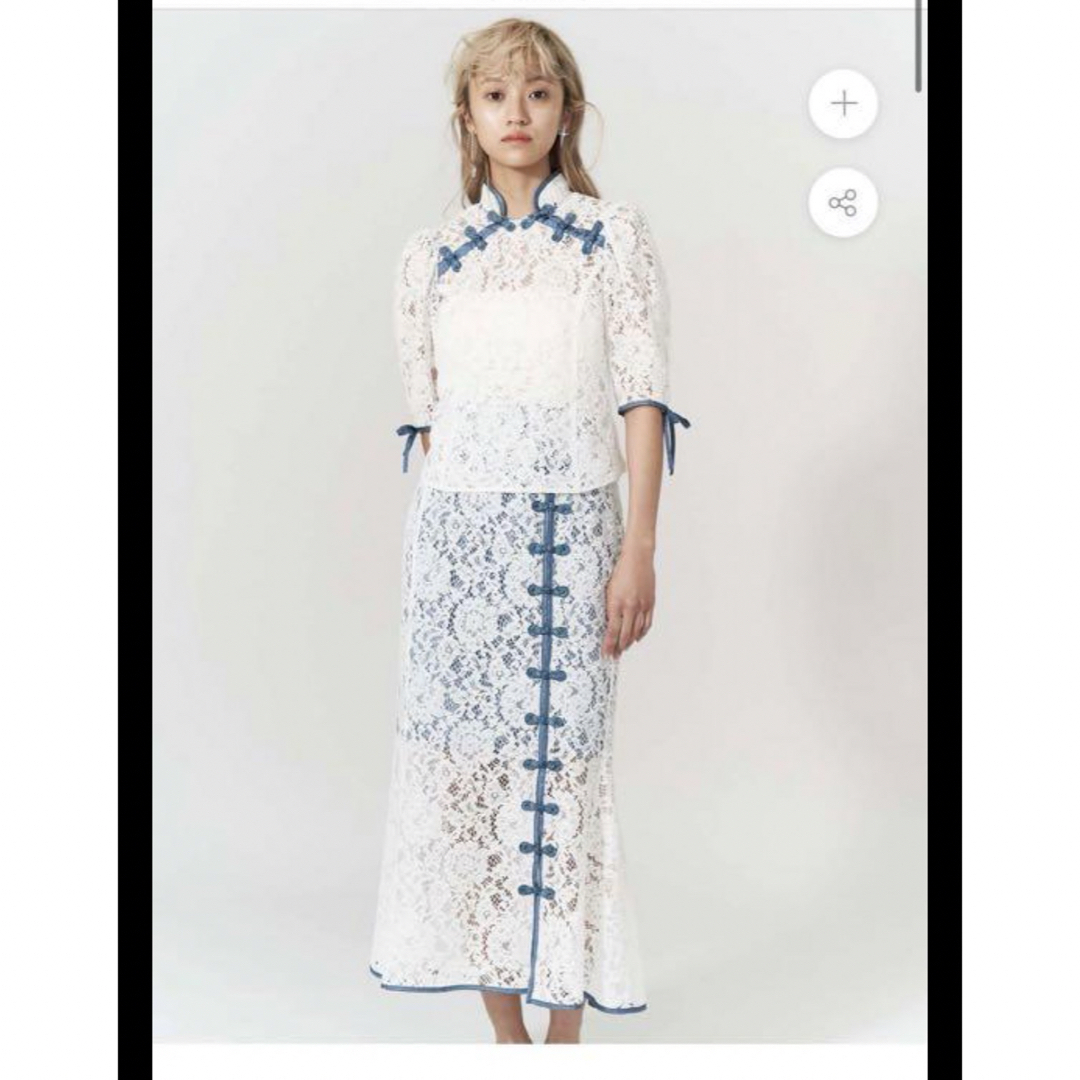 PAMEO POSE - Macau Lace Skirt パメオポーズの通販 by さや's shop