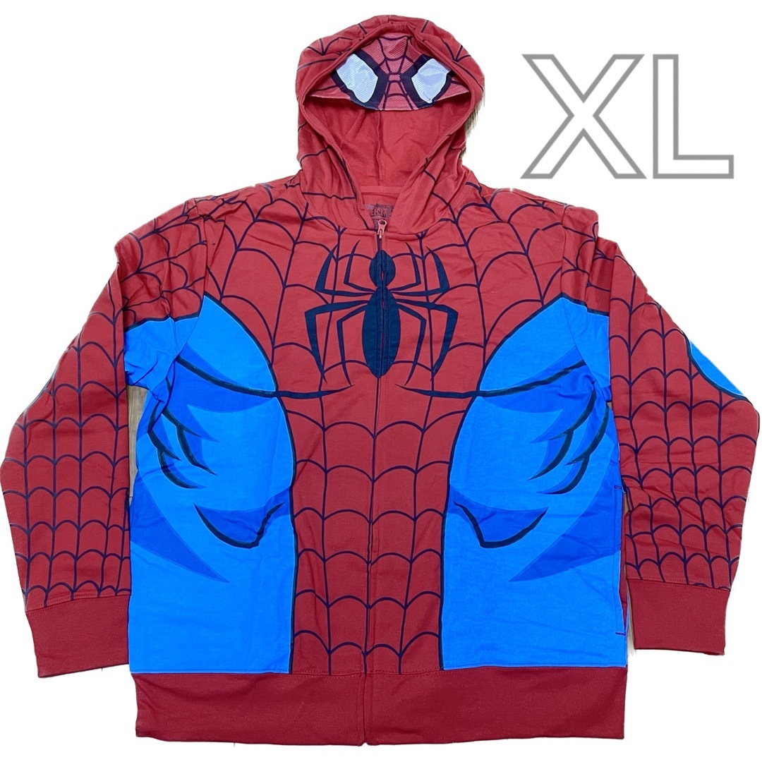 MARVEL(マーベル)の【スパイダーマン】パーカー③ XLサイズ メンズのトップス(パーカー)の商品写真