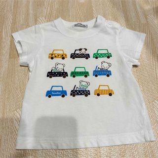 新品未使用タグ付　ファミリア　半袖　Tシャツ　水色