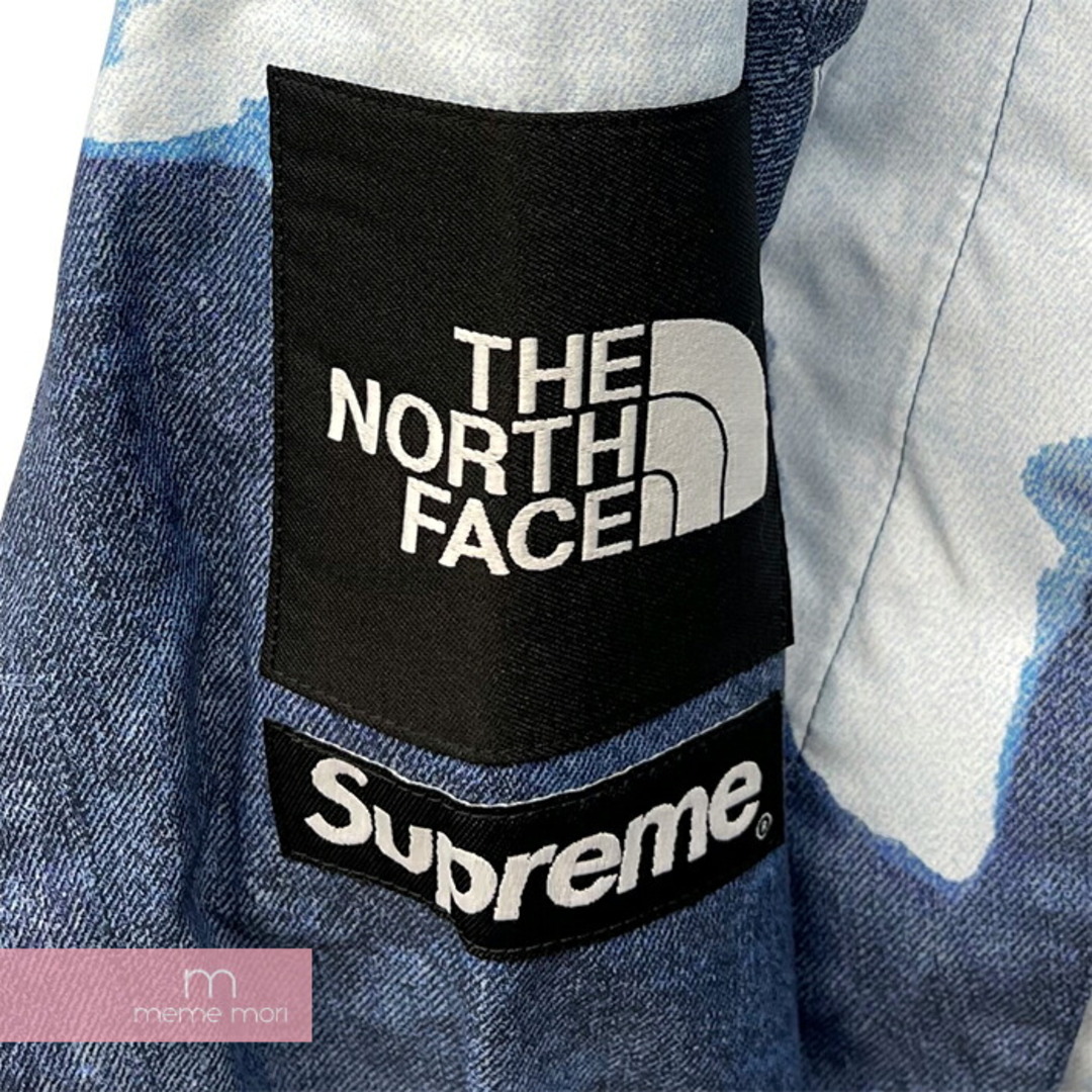 Supreme - Supreme×THE NORTH FACE 2021AW Bleached Denim Print