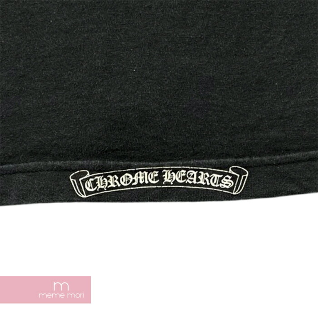 CHROME HEARTS Maxfield LA Limited Dagger Print L/S Tee クロムハーツ  マックスフィールドLAリミテッドダガープリントロングスリーブTシャツ 長袖カットソー ロンT 胸ポケット ブラック  サイズM【231024】【中古-D】【me04】