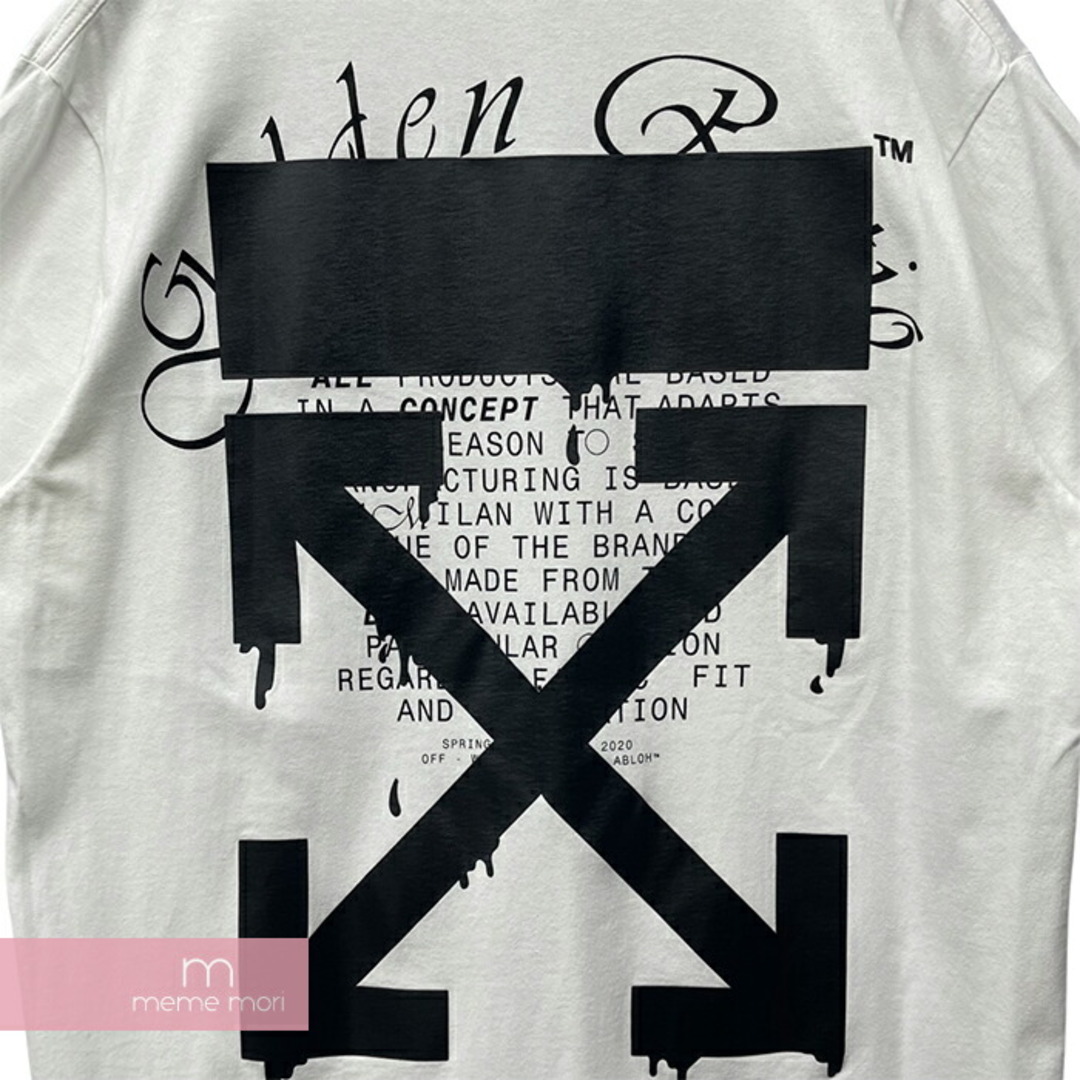 41800円新品 OFF-WHITE RIPPING ARROWS Tシャツ ホワイト - www