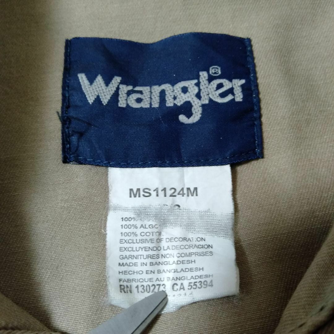 Wrangler(ラングラー)の【Wrangler ウエスタンシャツジャケット L 海外古着 やや厚手 A547 メンズのトップス(シャツ)の商品写真