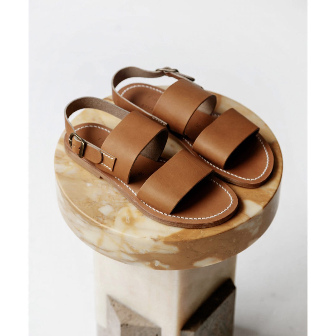 CRISTASEYA  K. JACQUES LEATHER SANDALS