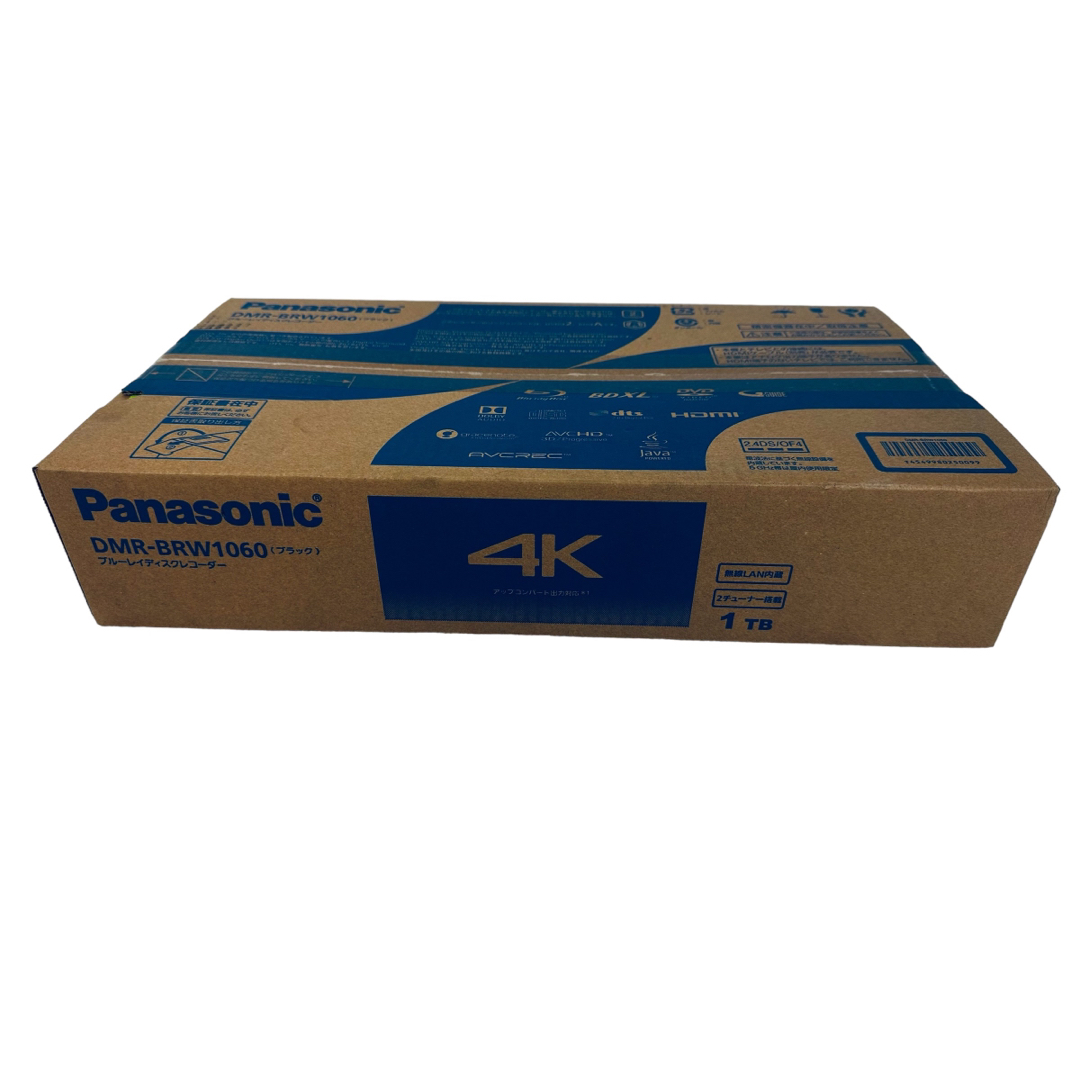 新品Panasonic 1TB 2番組 Blu-ray DMR-BRW1060