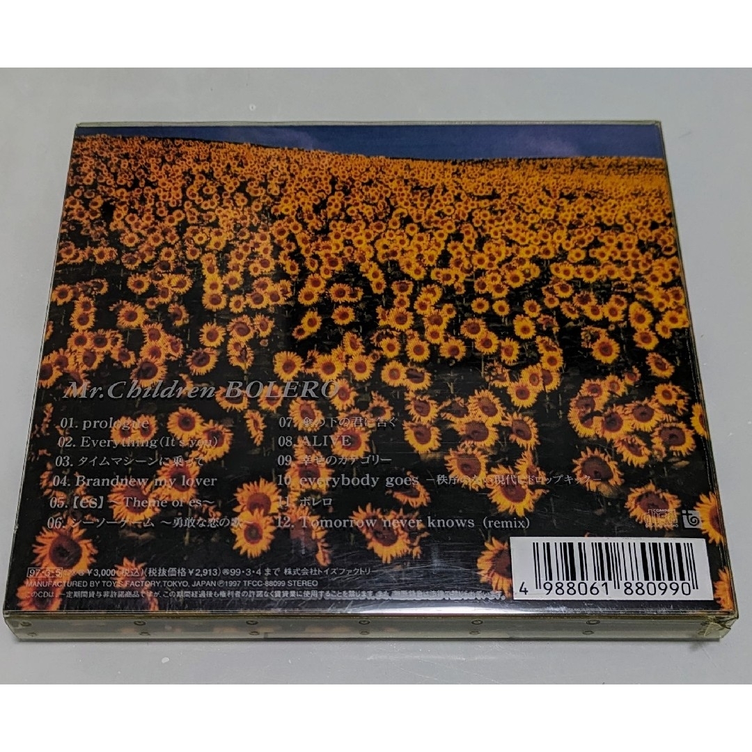 Mr.Children/BOLERO 初回限定盤 エンタメ/ホビーのCD(ポップス/ロック(邦楽))の商品写真