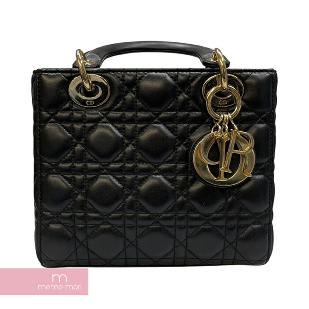 Christian Dior Lady Dior Small MyABC Bag M0538ONGE_M900 クリスチャン・ディオール  レディディオールマイABCバッグスモール ラムスキン ハンドバッグ 2way ロゴチャーム カナージュ キルティング ...