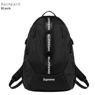 シュプリーム(Supreme)のSupreme FW22 Backpack "Black"(バッグパック/リュック)