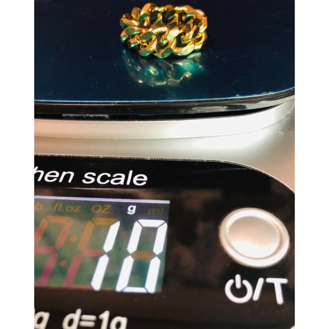 喜平 金の指輪 16号 10g 美品 ゴールド Gold 非磁性 メンズのアクセサリー(リング(指輪))の商品写真