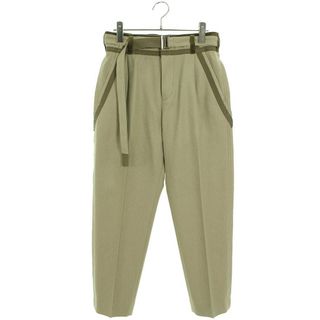 sacai - 新品 sacai Suiting Pants 21ss カーキ サイズ3 サカイの通販