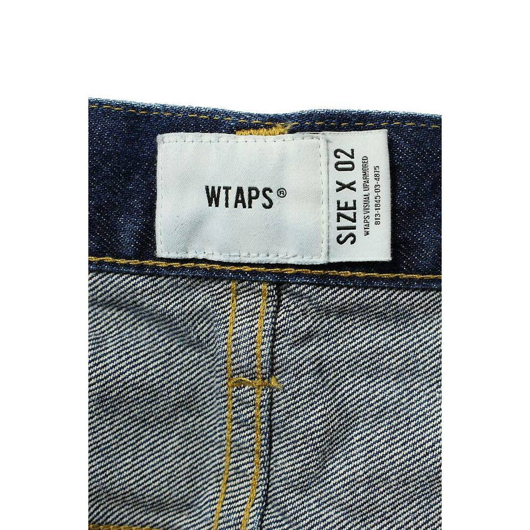 W)taps(ダブルタップス)のダブルタップス  222WVDT-PTM04 ストレートデニムパンツ メンズ 2 メンズのパンツ(デニム/ジーンズ)の商品写真