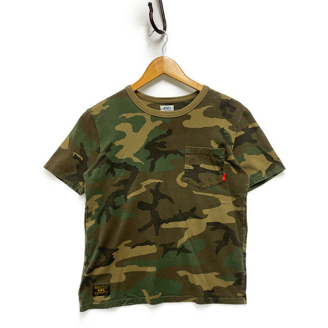 15AW WTAPS DESIGN SS 08 Tシャツ OD カーキ L