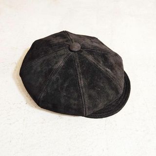 ニューヨークハット(NEW YORK HAT)の新品 NEWYORKHAT ニューヨークハット　スウェードレザーキャスケット(ハンチング/ベレー帽)