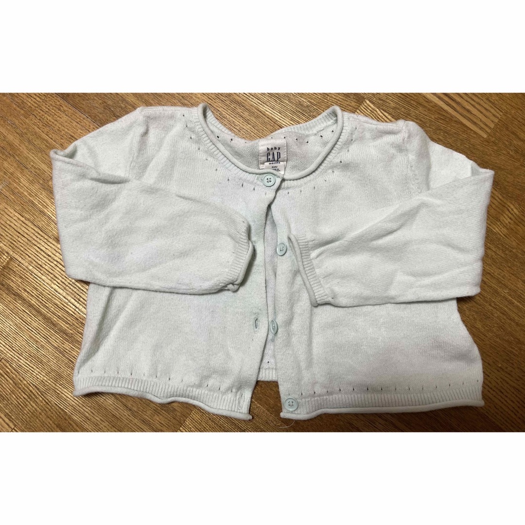 babyGAP(ベビーギャップ)の80cm babyGAP ベビーギャップ ワンピース　ボレロカーディガンセット キッズ/ベビー/マタニティのベビー服(~85cm)(ワンピース)の商品写真